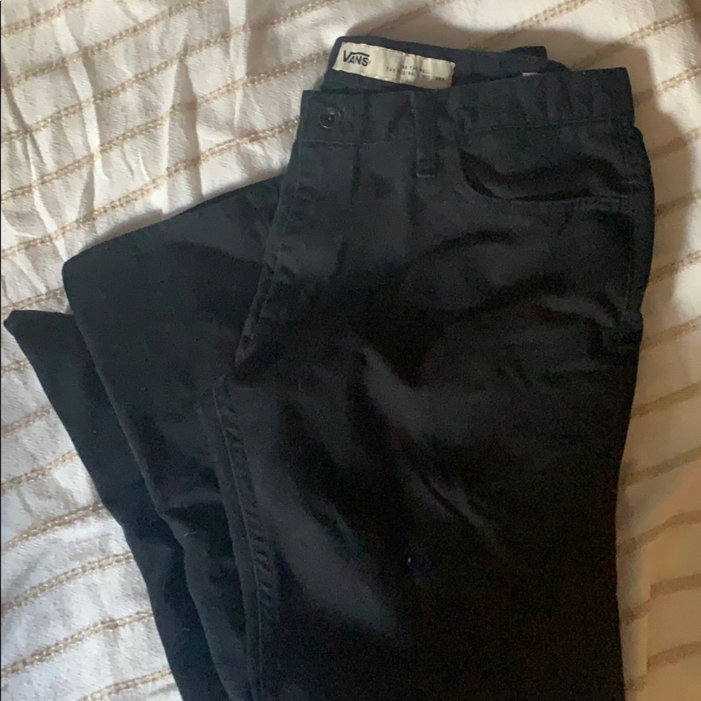 Vans black jeans
